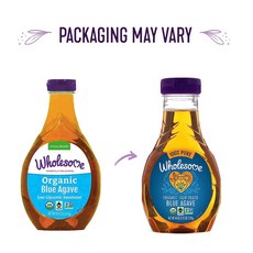 홀썸 블루 아가베 꿀 시럽 저혈당 글루텐프리 2팩 1.2kg non GMO