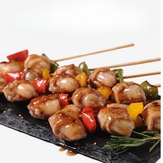 캠핑시그니처 삼겹새우롤꼬치 700g 10꼬치 바베큐, 2개, 350g