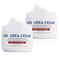 OUKEYA 40% 유리아 크림 발 갈라짐 개선과 건조한 발뒤꿈치를 촉촉하게 유지해 줍니다., 150g, 2개입, 1개