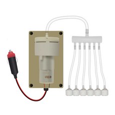 차량용기포기 낚시 활어차 산소기포기 물고기 수조 횟집 어항 24V 수송