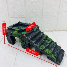 帥哥水族 烏龜爬台 烏龜島 烏龜平台 烏龜曬背臺 兩棲爬蟲 魚缸裝飾, 大, 1個