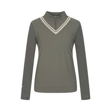 벤제프 여성 V넥프린트 냉감소매 반집업티 BQ2MWTS808 3102869