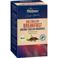 독일 메쓰머 messmer English Breakfast 잉글리쉬 브랙퍼스트 홍차, 18개입, 1개