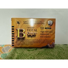 壽元維他命B群 TOTAL B Super 祈得康B錠 (10錠/盒), 1個, 1盒
