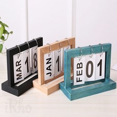 iRho 나무달력 책상달력, 블랙