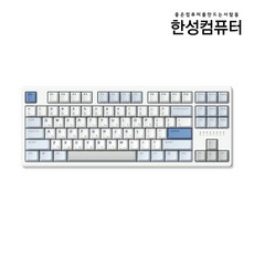 한성컴퓨터 듀얼8K 래피드트리거 저소음 자석축 게이밍 텐키리스 키보드, 마그네틱축(자석축), TFG Magnetox 2XL 저소음, 그레이레이니 마그네틱축(자석축), TFG Magnetox 2XL 저소음, 그레이레이니