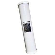 Clean Pure 20吋大胖椰殼活性碳棒濾心 NSF&SGS認證 水塔過濾 台灣製造, 1個, CTO