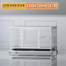 강아지 울타리 펜스 견사 철망 야외 반려동물 접이식, 1개