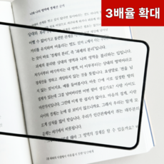보그코우 카드형 노안 돋보기 확대경, 1개, 카드형 돋보기 1개, 카드형 돋보기