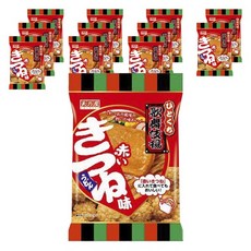 AMANOYA 天乃屋 歌舞伎揚一口米果 辣豆皮烏龍味, 12個, 90g