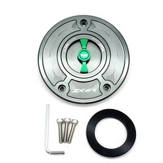 가와사키 호환 닌자 ZX6R 636 ZX636R 20092018 2012 2013 2014 2015 2016 ZX 6R 열쇠가없는 오토바이 연료 가스 탱크 커버