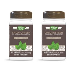 Nature's Way 然萃維 濃縮葉綠素軟膠囊, 90顆, 2罐