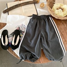 男童防蚊褲 夏季新款兒童透氣柔軟拉條休閒百搭運動褲束腳褲潮, 100