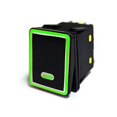 LED 사각 락커스위치 30A 스위치 MGS-36 그린
