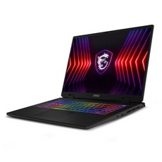 MSI 2024 스워드 17 HX 코어i7 인텔 14세대 지포스 RTX 4060, 그레이블랙, 512GB, 16GB, Free DOS, B14VFKG QHD (056)