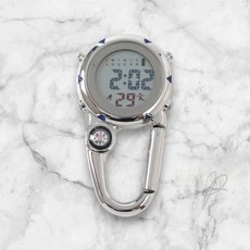 블루라운지 액티브 카라비너 스포츠 시계 실버/블루 남자스포츠시계