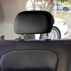 새로운 머리 받침 커버 20cm X 베이지 블랙 브라운 자동차 트럭 부품 먼지 전체 범위 회색, 04 Black