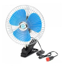 택1 12V/24V 시거잭 차량용 선풍기 집게 집게형선풍기 차량선풍기 레트로 자동차 트럭, 차량용선풍기12V