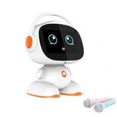 AI 로봇 인공지능 대화 가능 과학완구 로봇 친구 edge 영어 교육 챗봇 어린이 베스트 선물 13개국 언어 가능, 오렌지, 1개