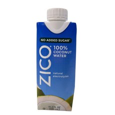 ZICO 100% 椰子水 無添加糖 330ml, 12盒