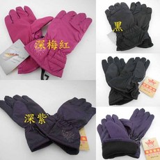 阿寄帽舖 #1162 #1148 綉花女保暖防水止滑手套 (厚薄適中)
