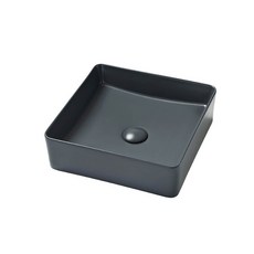 무광 그레이 사각 탑볼 세면기 세면대 (전용폽업 포함)