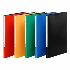 문화산업PP 레버클립화일 좌철F431-7, 흑색