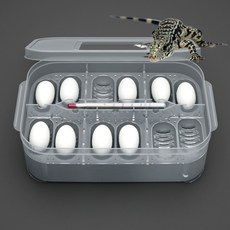 기타파충류용품 알부화 인큐베이터 12구 알통 케이스