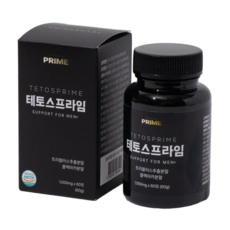 세라프라임 테토스프라임 남성 활력 영양제 트리뷸러스 블랙마카, 1개, 60정