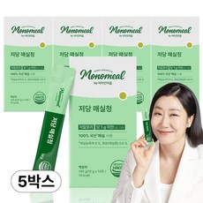 비타민마을 모노밀 100% 국산매실 저당 매실청 스틱 14포, 5개, 140g