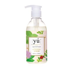 yu 寵物專用漢方沐浴露 輕盈蓬鬆配方 迷迭香與麝香香氛, 1個, 250ml