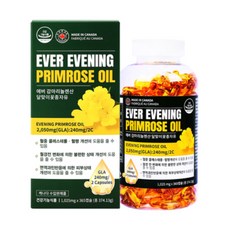 감마리놀렌산 달맞이꽃 종자유 365 캡슐x2병 대용량 여성 어머니 와이프 여친 건강 선물, 365회분, 2개