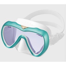 游龍潛水 2025 GULL VADER FANETTE MASK UV420 潛水面鏡 單面鏡 (女款), Pearl Turquoise
