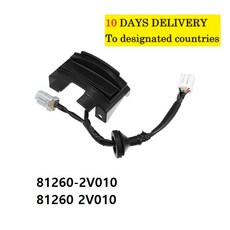 해치 단추 트렁크 래치 현대 벨로스터 2012 2013 2014 2015 2016 2017 후방 릴리스 스위치 단추 81260-2V010, 1) camera function, 1개