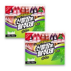 산도깨비 신발장용탈취제 숲속향 냄새제거 신발탈취제 상세페이지 참조, 260g, 2개