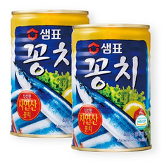 샘표 꽁치, 2개, 400g