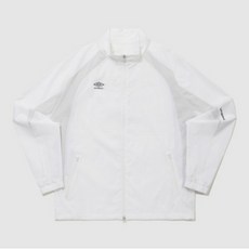 바람막이 JQS UQ223SJK52-WHT 더블컷 스탠넥 바람막이 자켓 / WHITE