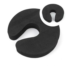 LEEKSOON EVA 블랙 도어쿠션 1P 문틈끼임방지, 1개