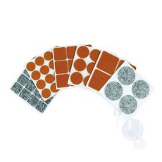 자멋뜰 부직포스티커 의자소음방지, 원형 16P