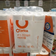 O'price 廚房紙巾, 1個, 12入