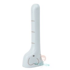 日本 HASHY 自動感應身高器 長頸鹿、大象款式, 1個, 藍-大象