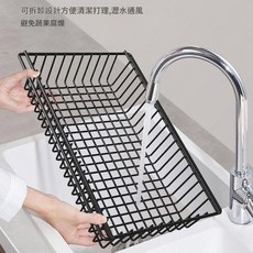 多層收納移動廚房置物架, 單排1層單網籃 - 50*33, 1套