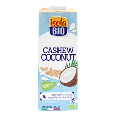 이솔라비오 유기농 캐슈 코코넛 음료, 1L, 1개