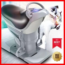 띵템글로벌 전동 승마운동기구 가정용 실내 유산소 다이어트 운동, 그레이 B, 기본 모델명/품번