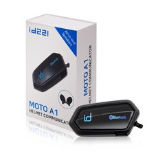 아이디221 오토바이 헬멧 전용 블루투스 헤드셋, MOTO A1, 혼합색상