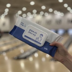 볼링매니아 볼링공 클리너 볼티슈 볼매크 60매 기름제거, 1개