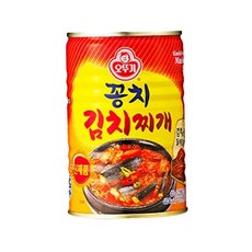 오뚜기 꽁치 김치 찌개 통조림 꽁치 김치 찌개캔, 1개