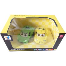 小胡玩具 合金Q版迴力車2隻裝 兒童玩具, 1個