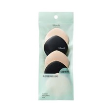 fillimilli Cushion Pang Pang Puff 化妝海綿, 1個, 氣墊粉撲(小黑5入)