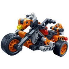 슈퍼 할리 오토바이 작동블록 기계 작동 원리 체험 학습 키트 초등학생 어린이 수업 학습교구 초등학교 놀이 장난감 선물 돌봄 놀이키트+셀러팩토리Shop, 빠른배송